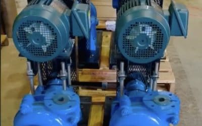 Summit SP Rubber-lined Slurry Pump Packages